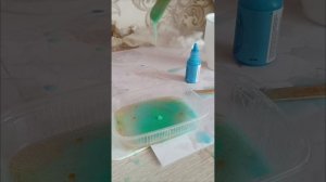 делаем мыльницу"морское побережье" на самом деле не сквиш, липкий на видео потому что не засох!!!