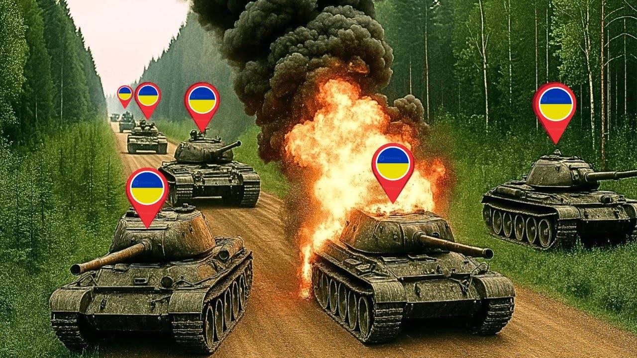 Выхода нет российские FPV дроны захватили десятки украинских танков
