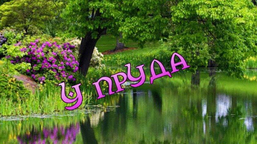 У пруда