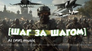 [Шаг за шагом] - армейская авторская песня - о героизме, дружбе и лирике [ИИ]
