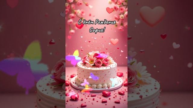 С днём рождения София! #сднемрождения