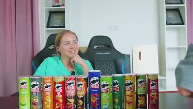 ПРИНГЛС СЛАЙМ ЧЕЛЛЕНДЖ!: ТОГДА vs СЕЙЧАС!