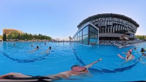 Ялта-Интурист. Олимпийский бассейн с соленой водой. 2025. Видео 360