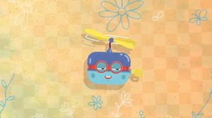 Вертолет рисунок/ Футаж детский