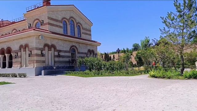 Новый Херсонес, прогулка по территории нового парка
