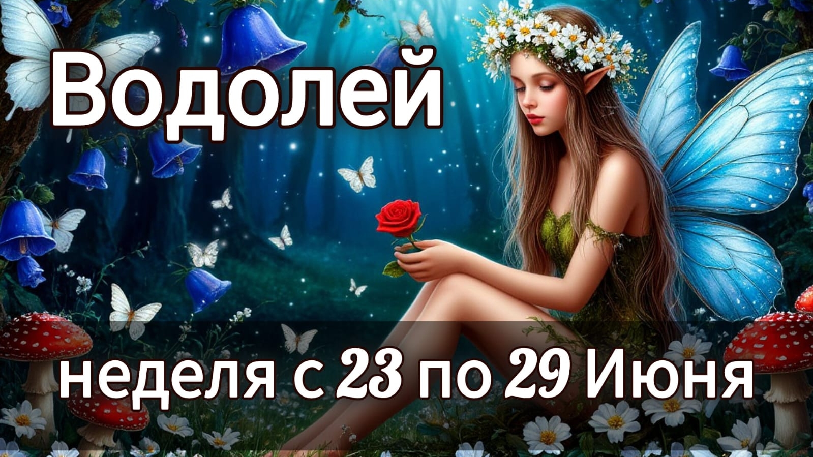 🟢Водолей! Таро прогноз на неделю с 23 по 29 Июня!