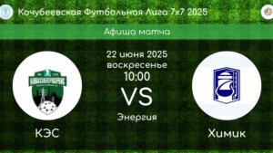 КФЛ. 1/2 ФИНАЛА. КЭС Невинномысск - ХИМИК Невинномысск