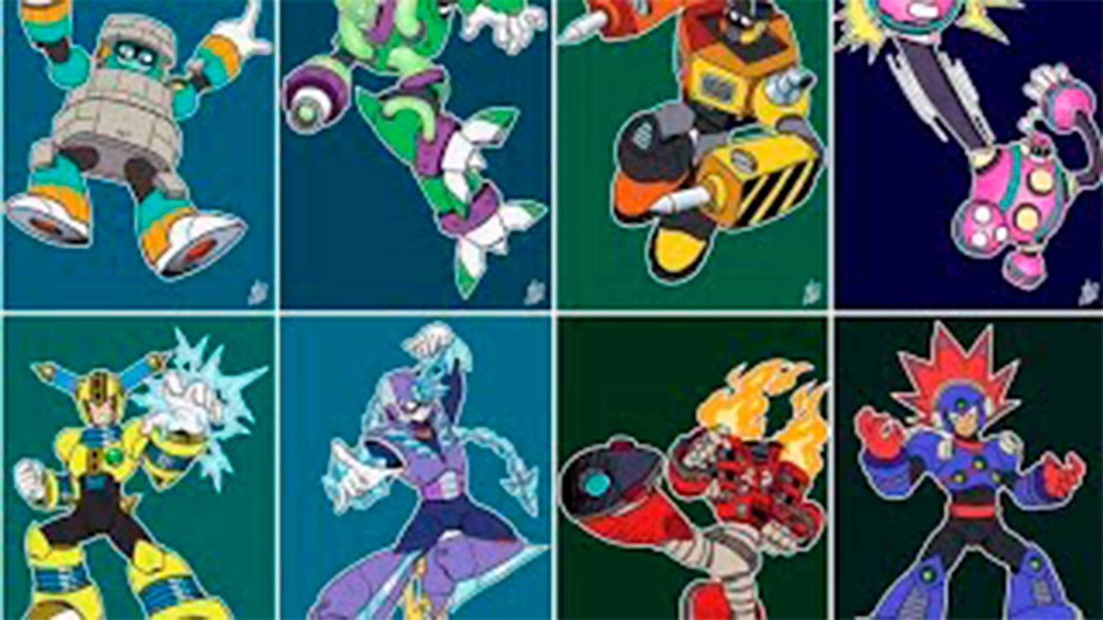 ВСЕ БОССЫ MEGA MAN 11