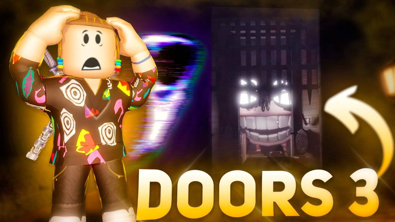 Я ПЕРВЫЙ КТО ПРОШЕЛ DOORS 3 !!!   ROBLOX ДОРС