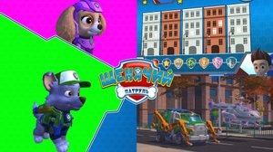 Щенячий Патруль в Кино, В Районе Мэрии Пропало Электричество, Скай и Роки Отправились На Помощь