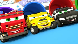 Узнай, как весело учить цвета с машинками! Мультики для малышей, которые они полюбят!