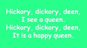 Часть 3 / Урок 4. Рифмовка «Hickory, dickory, dock»