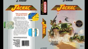 JACKAL. KONAMI. 1988. NES