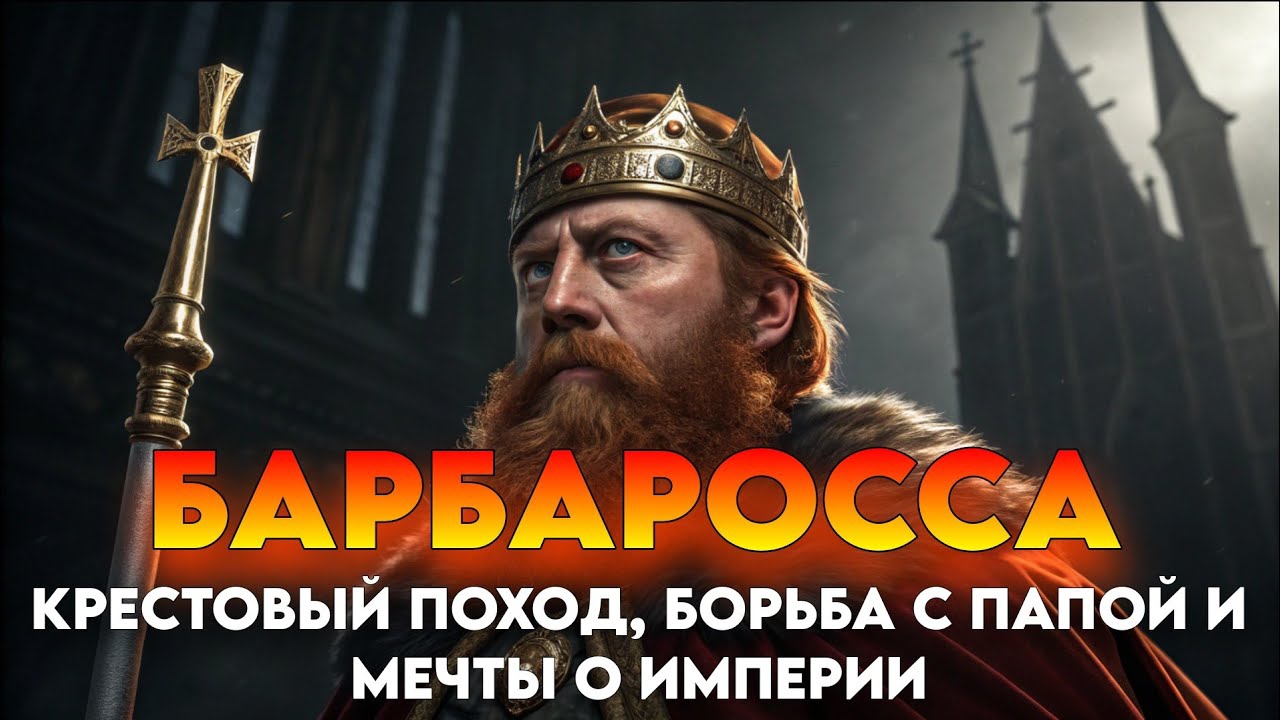 ФРИДРИХ БАРБАРОССА: Священная Война, ПРЕДАТЕЛЬСТВО и КРЕСТОВЫЙ ПОХОД