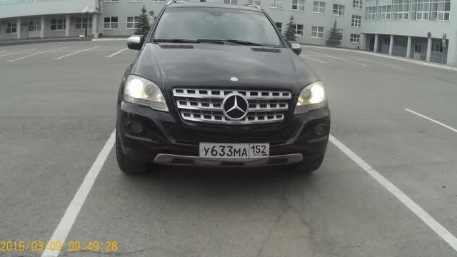 Mercedes-Benz ML W164 2010 на пневмоподвеске