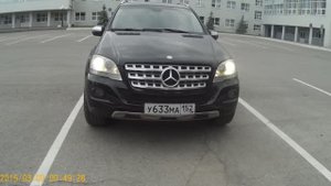 Mercedes-Benz ML W164 2010 на пневмоподвеске