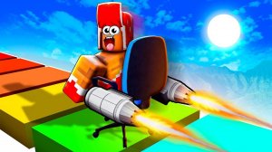 🚀 МОЙ РЕАКТИВНЫЙ СТУЛ СЛОМАН! РАЗОГНАЛСЯ 846,375 КМ Ч В РОБЛОКС!