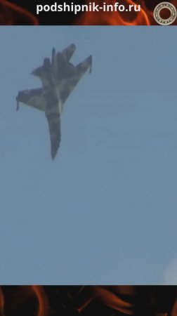 Сумашедший маневр Су-35