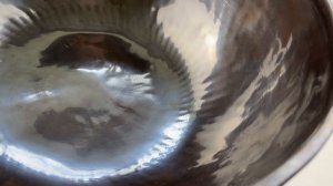 Кованая поющая чаша 25.2см Ре#-Ми3 159-160гц Pr139