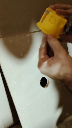 подрозетник в гипсокартоне