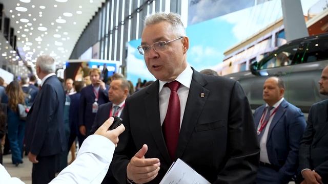 Какие приоритетные задачи стоят у Ставропольского края на ПМЭФ?