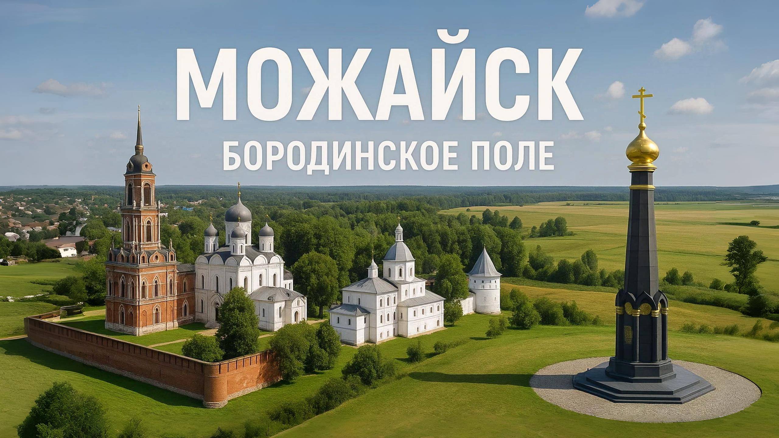 МОЖАЙСК и БОРОДИНСКОЕ ПОЛЕ: путешествие в прошлое!