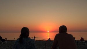 Гагра. Закаты.