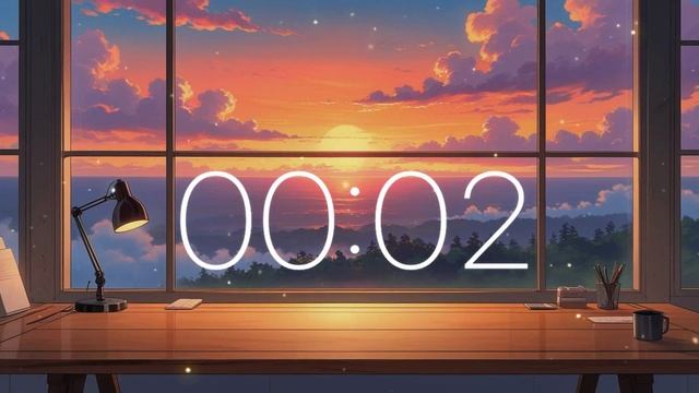 Pomodoro Timer 25/5 | 2 HOURS STUDY WITH ME | 4 × 25 min | No Music