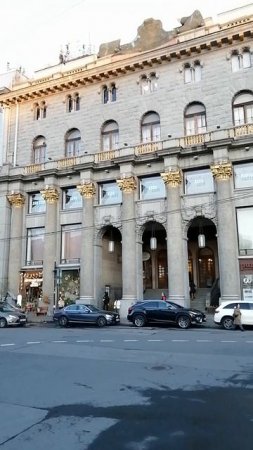 Петроградское губернское кредитное общество. Кинотеатр Родина. Караванная ,12