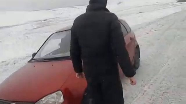 Лада Калина.Авто видео Прикол
