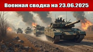 «Российские силы рвут оборону ВСУ штурмуя пригород Мирнограда!»: Военная сводка на 23.06.2025