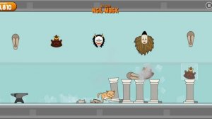 Играем в котика,который все разрушает