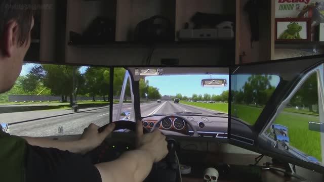 Игра на три монитора или VR очки или датчик Freetrack что лучше? Игры гонки ралли и автосимуляторы