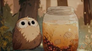 СОВА, И ЛЕСНЫЕ ГОСТИ 🎶 
,🎶🦔🦊🐰🍄🦉🌿