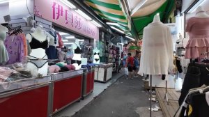 Шикарная Вечерняя прогулка по Оживленному рынку Ичжун, в Тайчжуне! ТАЙВАНЬ)=