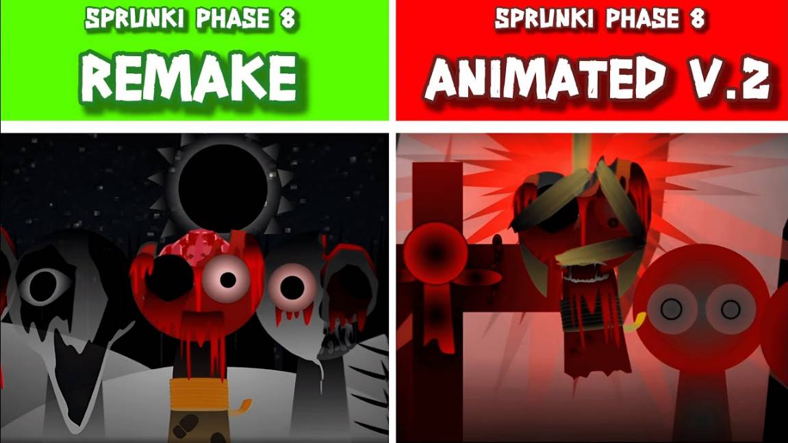 INCREDIBOX SPRUNKI 🎬 | ФАЗА 8: OLIVER'D vs РЕМЕЙК! 🎪⚡ АНИМАЦИОННАЯ ДУЭЛЬ!