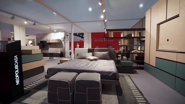 Tomasella. Подиум фабрики на iSaloni 2019 в Москве. Итальянская мебель в современном стиле