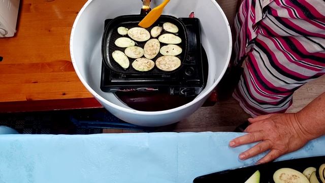 САЛАТ из кабачков с баклажанами! Рецепт.