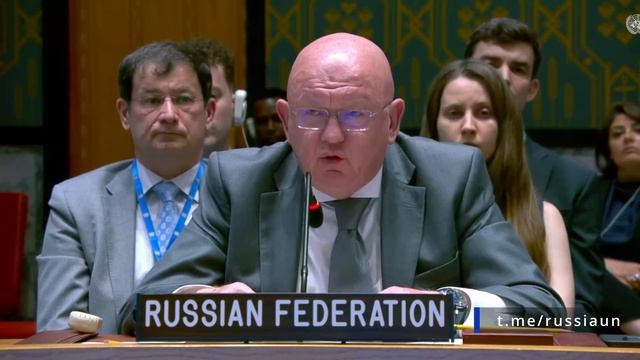 Выступление В.А.Небензи на заседании Совета Безопасности ООН в связи с ударами США по Ирану.