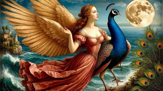 И царица, и лебедь, и как пава, и журчит как реченька и еще звезда во лбу!#art