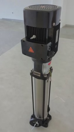 Вертикальный насос AL 5-22-4, 4 кВт, 380 В, DN25, нерж/чугун, 68 С