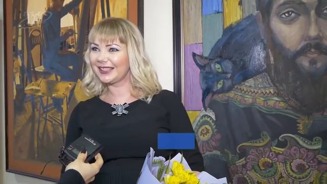 Открытие передвижной персональной выставки Александры Тарасовой и Валерии Орловой в Невинномысске