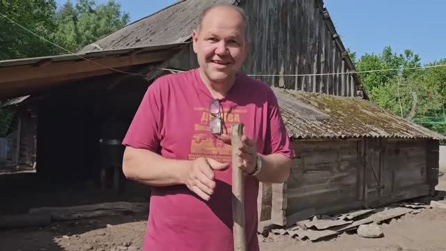 Хутор Замошье. ОБНОВЛЯЕМ ДОМ НА ХУТОРЕ_ СПАСАЕМ ПОРОСЁНКА И УСМИРЯЕМ НЕПОСЕДЛИВЫХ ПЧЁЛ