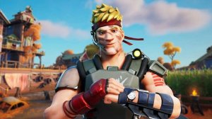 Fortnite top 5 - нуб играет, серьёзная заруба