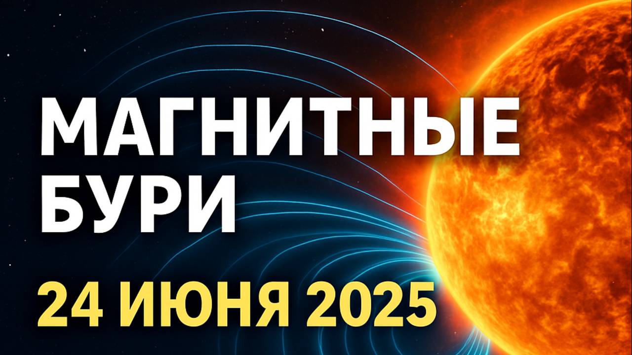 🚨 Магнитные бури 24 июня 2025! Сильный всплеск? Как пережить бурю без последствий!