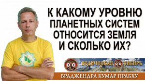 К какому уровню планетных систем относится Земля и сколько их?