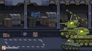HomeAnimations – Мультики про танки  Он живой - Мультики про танки