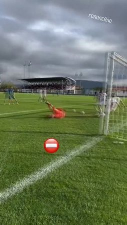 Самое невероятное спасение в футболе #футбол #football