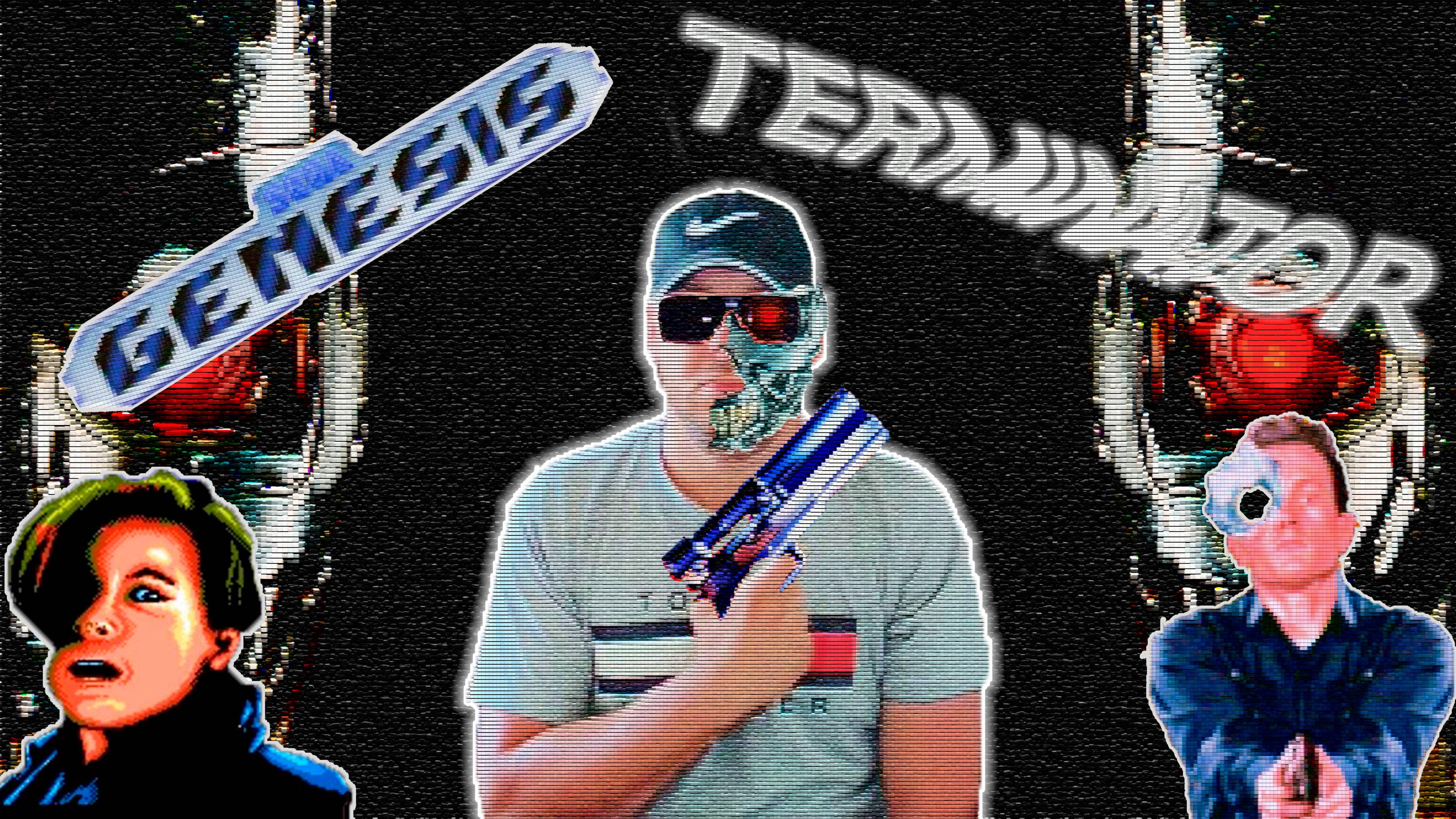Игра "Terminator 2: Judgment day/Терминатор 2:Судный день"(SEGA) (16 BIT) №1 Прохождение