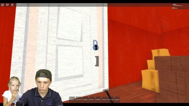 секрет привет соседа из Roblox от Funny family games tv